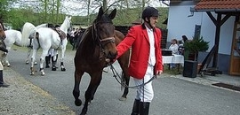 Vadászlovaglást rendeztek Orfűn