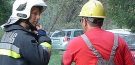 Munkagép okozott gázömlést Pécsett Munkagép okozott gázömlést Pécsett