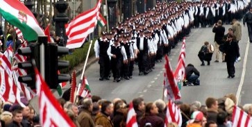 Ezúttal félezer új tagot avatott a Gárda Ezúttal félezer új tagot avatott a Gárda