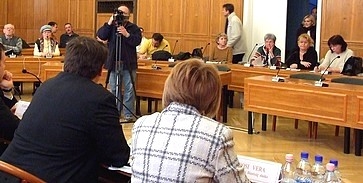 Közmeghallgatás a vízmű-ügyben Közmeghallgatás a vízmű-ügyben
