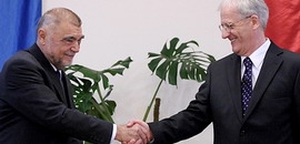 Sólyom a nemzetiségi jogról beszélt Sólyom a nemzetiségi jogról beszélt