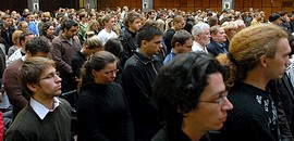 Az áldozatokra emlékeztek a PTE-n