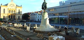 Kossuth tér: a hideg miatt álltak Kossuth tér: a hideg miatt álltak