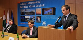 Bajnai Gordon a Paksi Atomerőműben