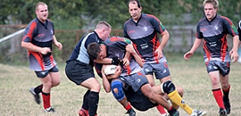 Ír csapatban a pécsi rögbis