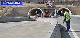 Így néz ki a sztráda átadás előtt Így néz ki a sztráda átadás előtt