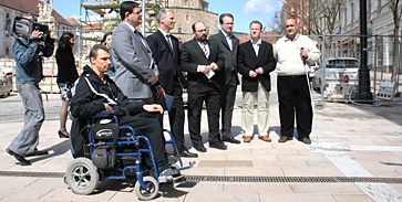 Akadálymentesítési program Pécsett Akadálymentesítési program Pécsett
