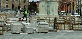 Vasárnapra kész a Széchenyi tér Vasárnapra kész a Széchenyi tér