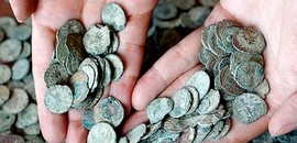 Egymilliárdot érő római érmére lelt