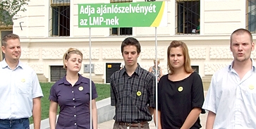 Megvan az LMP polgármester-jelöltje Megvan az LMP polgármester-jelöltje