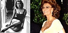 Sophia Loren 76 évesen is ragyog Sophia Loren 76 évesen is ragyog