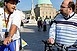 Pécsett a kerékpáros békenagykövet Pécsett a kerékpáros békenagykövet