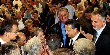 Pécsett járt Orbán Viktor Pécsett járt Orbán Viktor