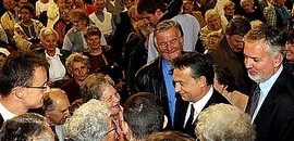 Pécsett járt Orbán Viktor