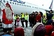 Rénszarvas nélkül landolt a Mikulás Rénszarvas nélkül landolt a Mikulás