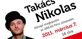 Takács Nikolas az ÁRKÁD-ban Takács Nikolas az ÁRKÁD-ban