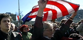 Óriási tömeg a Fidesz rendezvényén