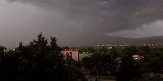 Óriási vihar tombolt Pécsett - Fotók!