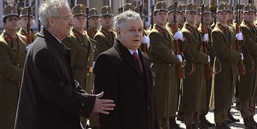 A lengyel államfő Budapesten A lengyel államfő Budapesten
