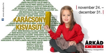 Karácsonyi kisvasút az ÁRKÁD-ban! - Liliputi világ épül Karácsonyi kisvasút az ÁRKÁD-ban! - Liliputi világ épül