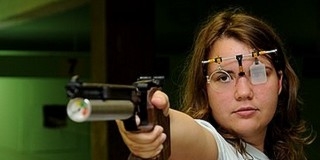 Csonka Zsófia pécsi sportlövő olimpiai döntőre vágyik Csonka Zsófia pécsi sportlövő olimpiai döntőre vágyik