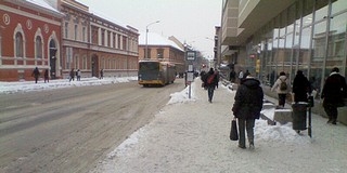 Hóhelyzet: korlátozva járnak a helyi buszjáratok Pécsett