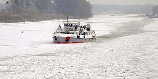 Mohácson a Dunánál hetven százalékos a zajlási mérték