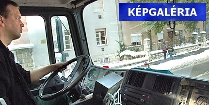 Küzd a hóval a BIOKOM – Nézze meg, milyen a kilátás egy hókotró volánja mögül!