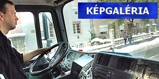 Küzd a hóval a BIOKOM – Nézze meg, milyen a kilátás egy hókotró volánja mögül!