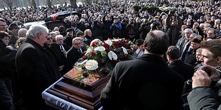 Dörner György és Lezsák Sándor is végső búcsút vett Csurka Istvántól Dörner György és Lezsák Sándor is végső búcsút vett Csurka Istvántól