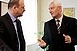 Bódis rektor hivatalában fogadta Tiffán Zsolt megyei elnököt