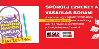Tavaszi Divat- és kuponnapok az ÁRKÁD-ban! Tavaszi Divat- és kuponnapok az ÁRKÁD-ban!