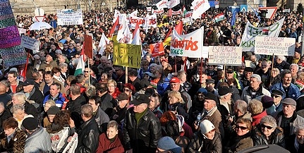 Tüntetett a Szolidaritás - a Fidesz szerint bukott balliberálisok vonultak utcára Tüntetett a Szolidaritás - a Fidesz szerint bukott balliberálisok vonultak utcára