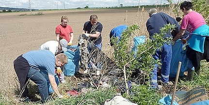 Illegális hulladéklerakót számoltak fel a várostakarítási akció során Illegális hulladéklerakót számoltak fel a várostakarítási akció során