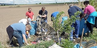 Illegális hulladéklerakót számoltak fel a várostakarítási akció során Illegális hulladéklerakót számoltak fel a várostakarítási akció során