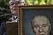 Moldova György leplezte le a száz éve született Kádár János szobrát Moldova György leplezte le a száz éve született Kádár János szobrát