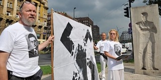 Antifasiszta felvonulás Ságvári Endre halálának évfordulóján Antifasiszta felvonulás Ságvári Endre halálának évfordulóján