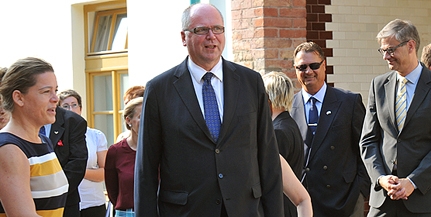 Geresdlakon és a ZSKN-ben járt a finn parlament elnöke Geresdlakon és a ZSKN-ben járt a finn parlament elnöke