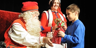 Pécsett és Baranyában járt Joulupukki, a finn mikulás