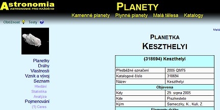 Harminc évvel azután, hogy Pécs-Vasason nóvát fedezett fel, most kisbolygót neveztek el róla