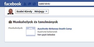 Feltörték egy komlói jobbikos adatlapját, így került rá munkahelyként „Auschwitz” Feltörték egy komlói jobbikos adatlapját, így került rá munkahelyként „Auschwitz”