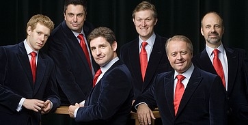 Pécsett a The King's Singers Pécsett a The King's Singers