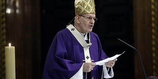 Erdő Péter a konklávéért celebrált misét Rómában Erdő Péter a konklávéért celebrált misét Rómában
