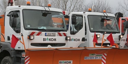 A BIOKOM felkészült a várható rossz időre A BIOKOM felkészült a várható rossz időre