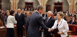 Esküt tettek az új miniszterek Esküt tettek az új miniszterek