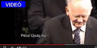 A város napján Tillai Aurélt választották Pécs díszpolgárává - VIDEÓ A város napján Tillai Aurélt választották Pécs díszpolgárává - VIDEÓ