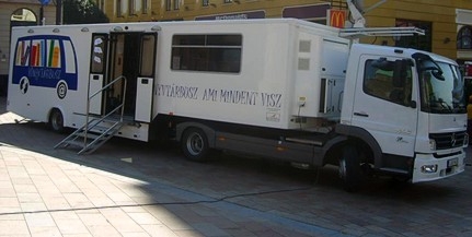 Újabb könyvtárbusz áll munkába Baranyában Újabb könyvtárbusz áll munkába Baranyában