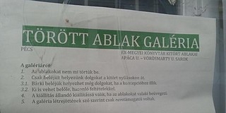 „Törött ablak