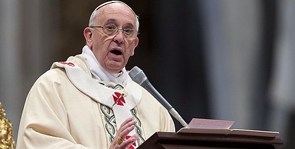 A kizsákmányoltakért és a háborúk ellen imádkozott Vatikánban a pápa