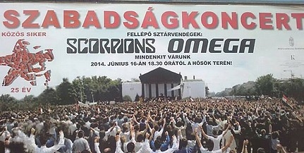 Scorpions- és Omega-koncert június 16-án a Hősök terén Scorpions- és Omega-koncert június 16-án a Hősök terén